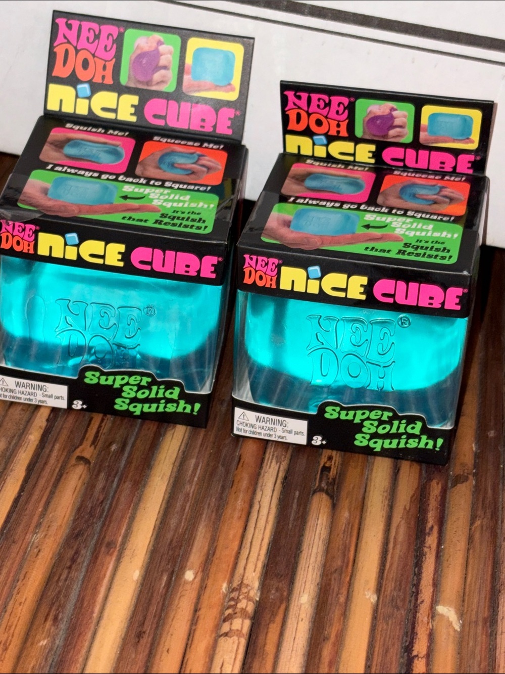 (2) Needoh ice cubes